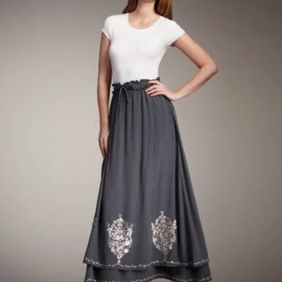 Robbi & Nikki  Sequin/Beaded Skirt - Picture 2 of 7